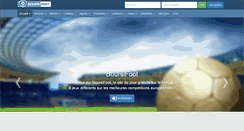Desktop Screenshot of boursifoot.net
